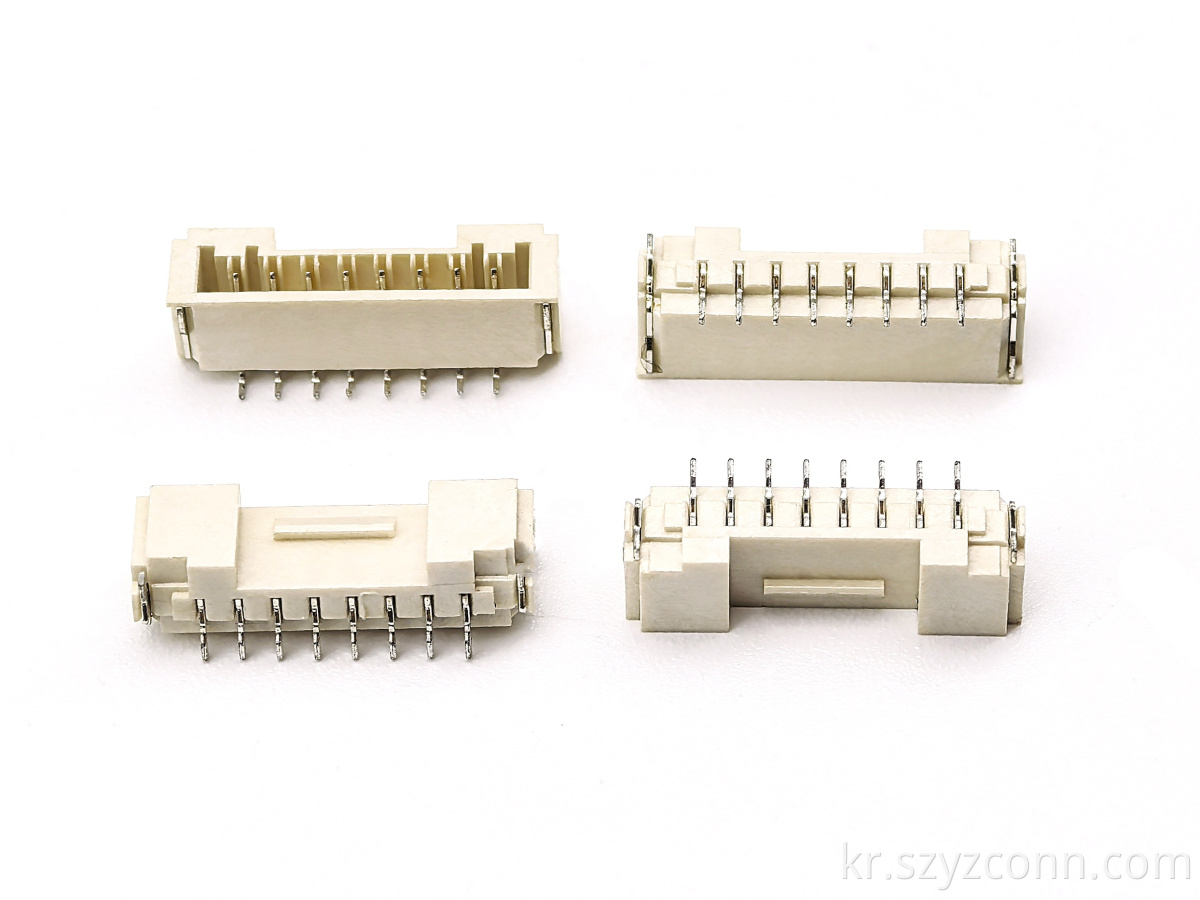1.25mm Pitch Wafer Vertical SMT Pin header Connector 8P